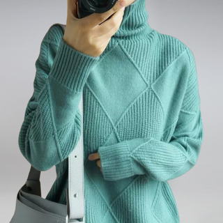 Sienna | Cashmere Turtleneck Sweater