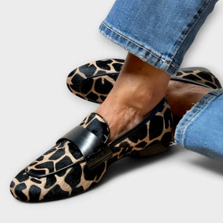 Jamie | Leopard Slipper
