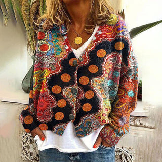 Hana | Colorful Comfortable Knitted Sweater