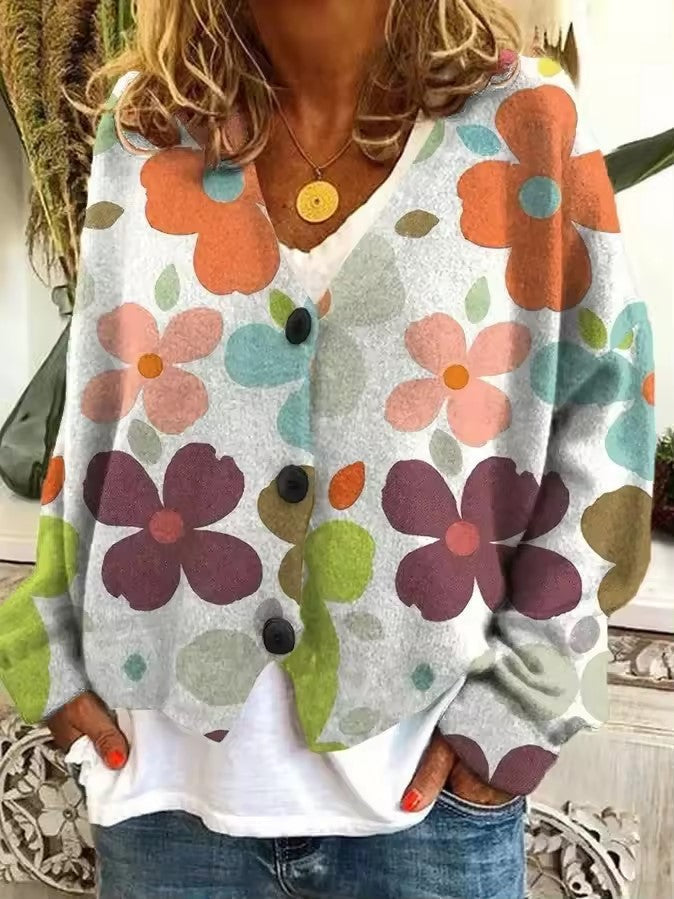 Hana | Colorful Comfortable Knitted Sweater