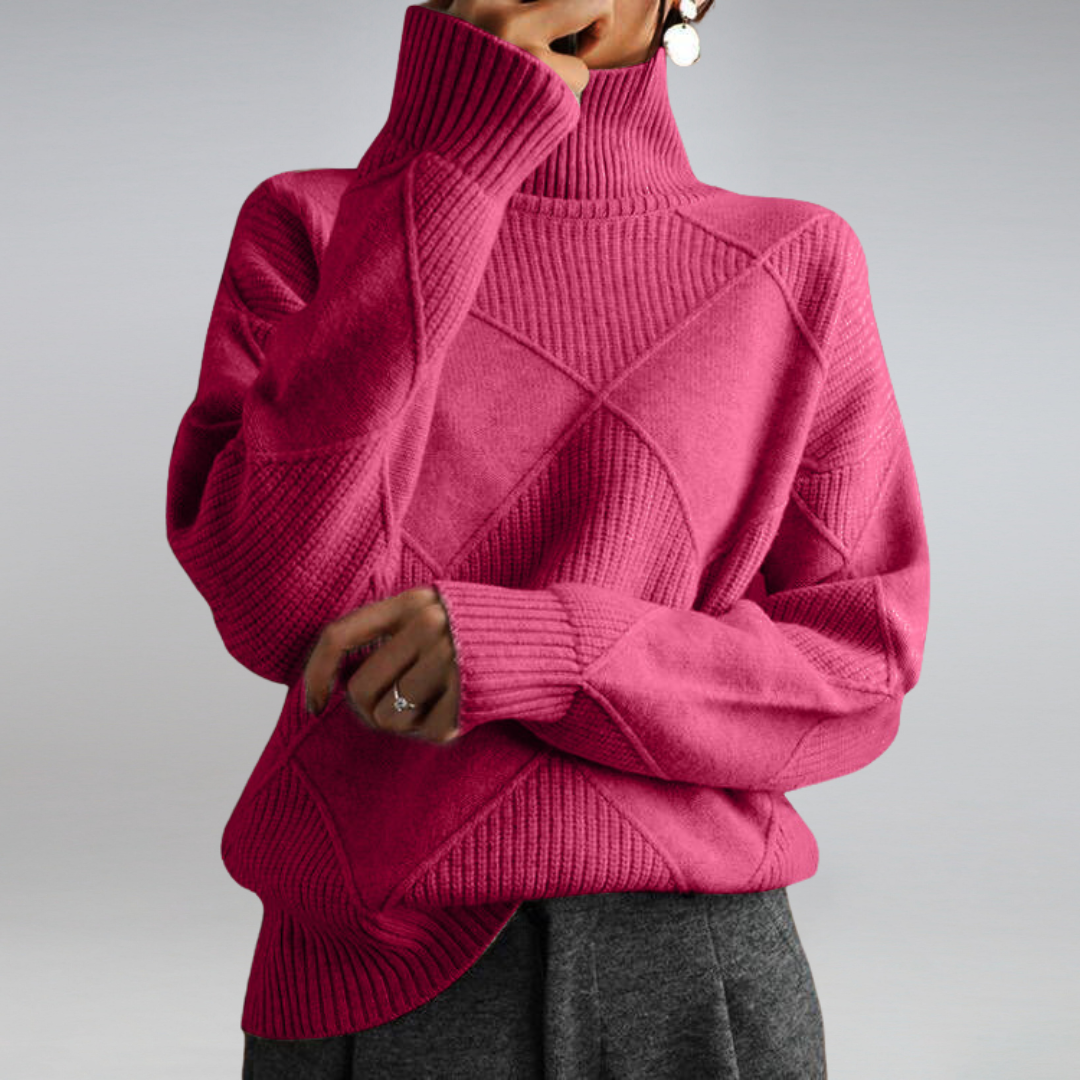 Sienna | Cashmere Turtleneck Sweater