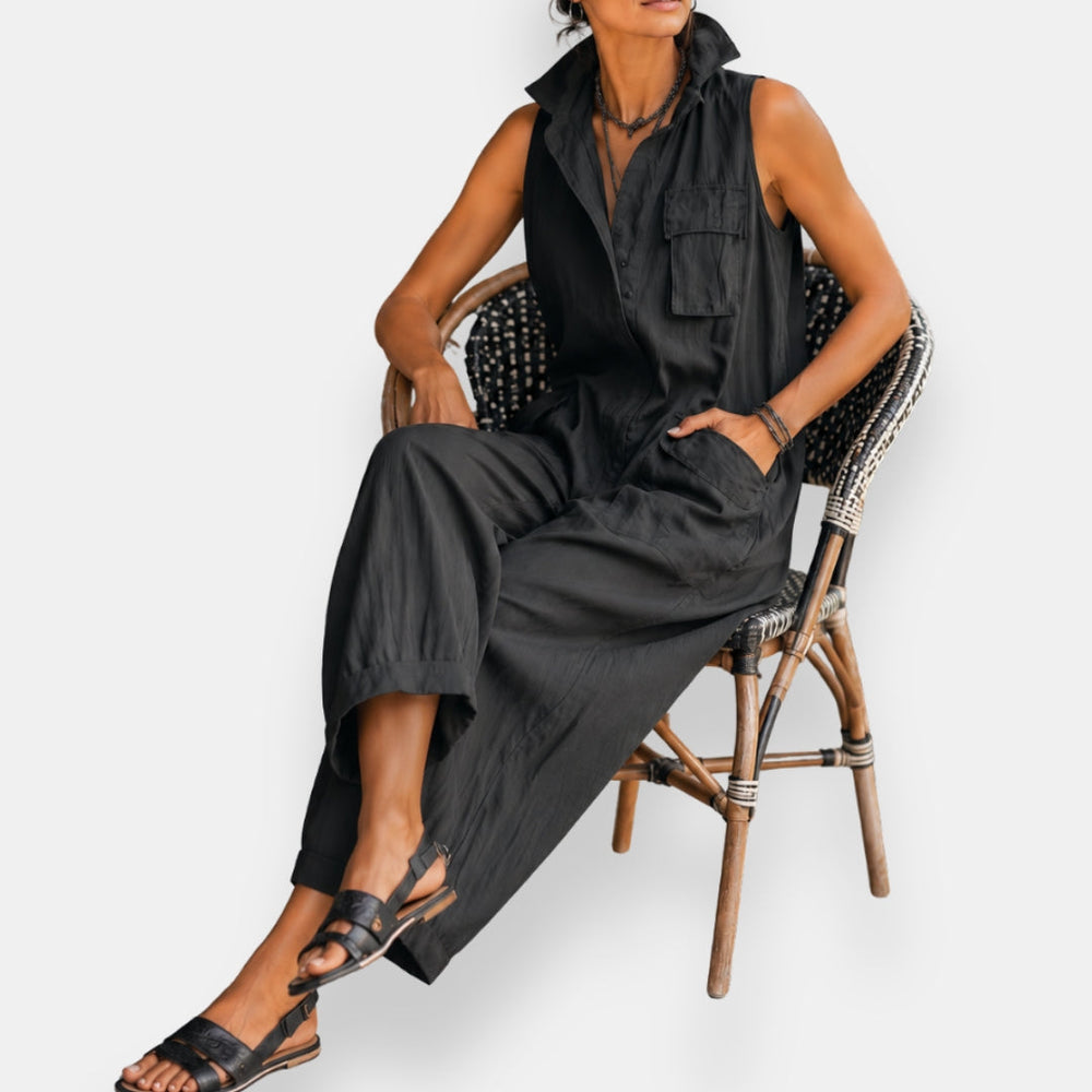Aria | Relaxed Utility Jumpsuit