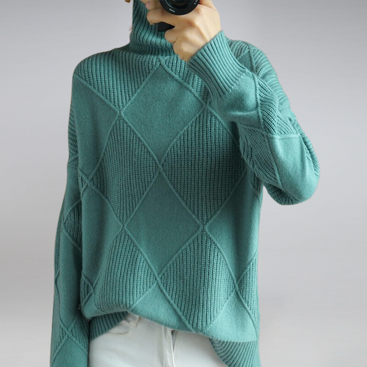 Sienna | Cashmere Turtleneck Sweater
