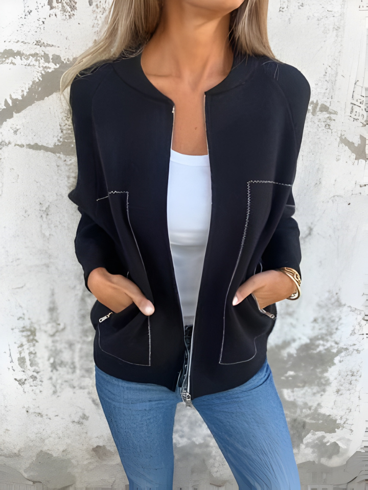 Cassie | Casual Zip Vest