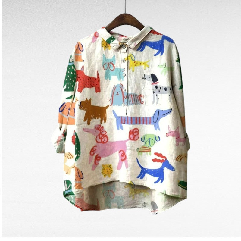 Hensley | Elegant Summer Blouse