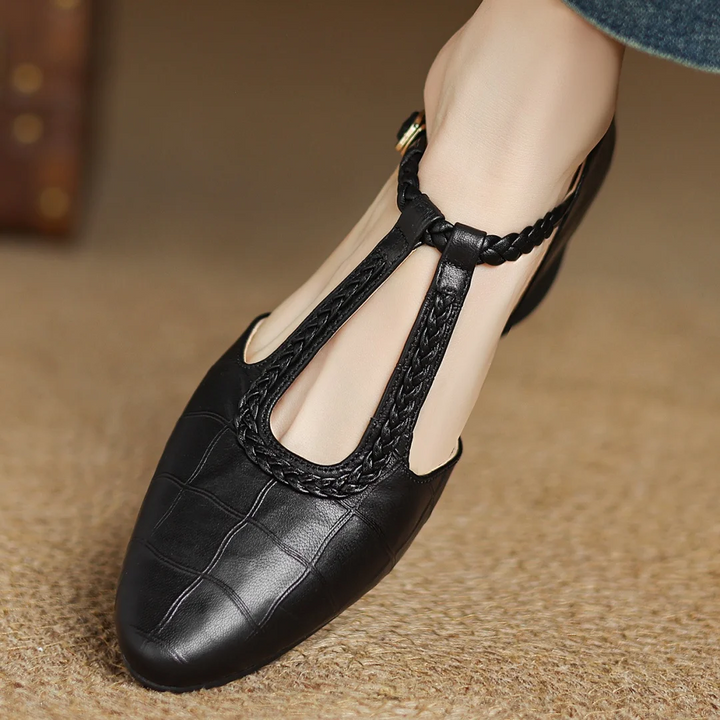 Amelia | Elegant Mary Jane Flats