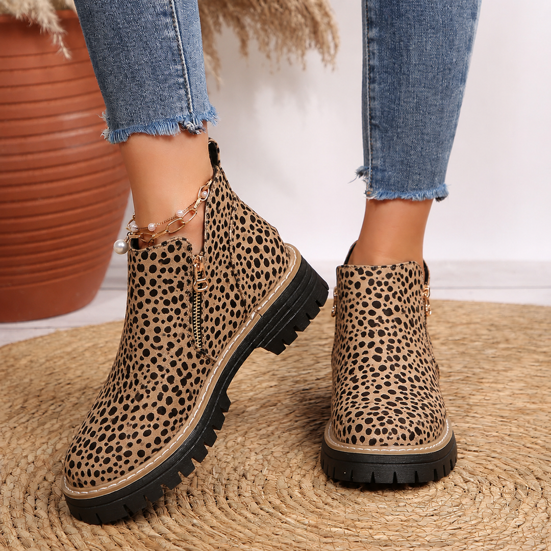 Harriet | Comfort Zip Ankle Boots