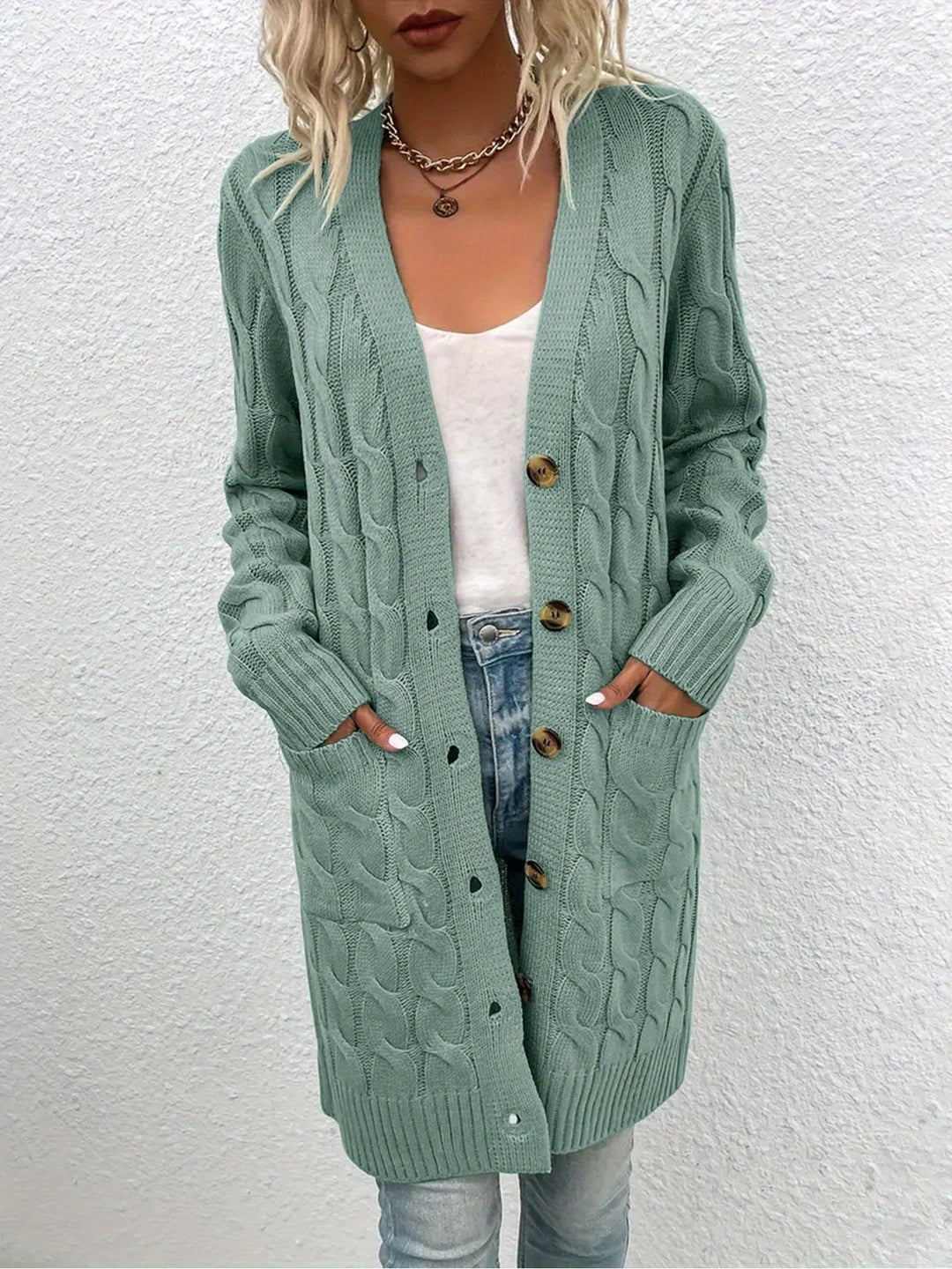 Evelyn | Cozy Longline Cardigan