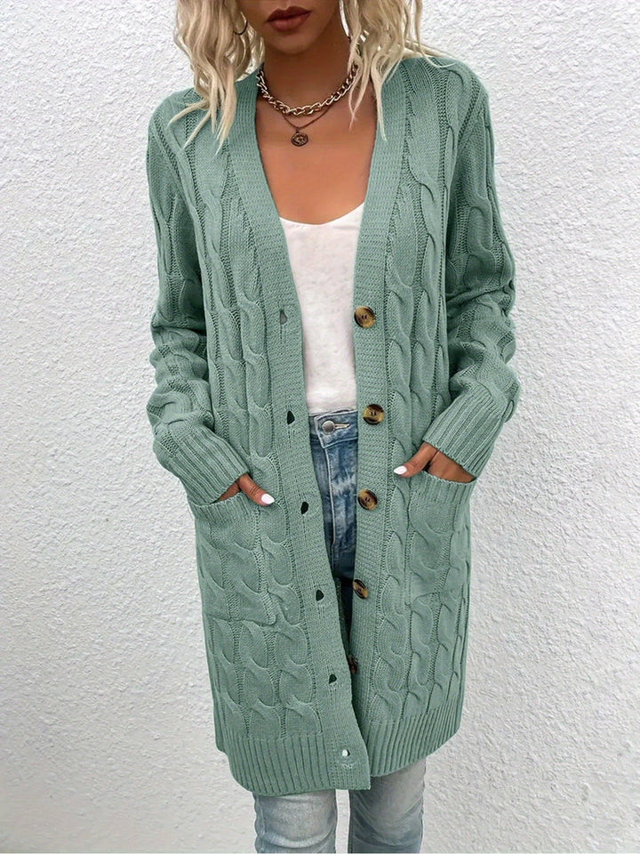 Evelyn | Cozy Longline Cardigan