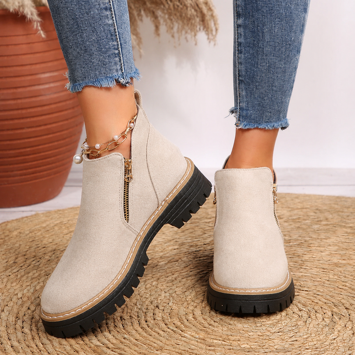 Harriet | Comfort Zip Ankle Boots