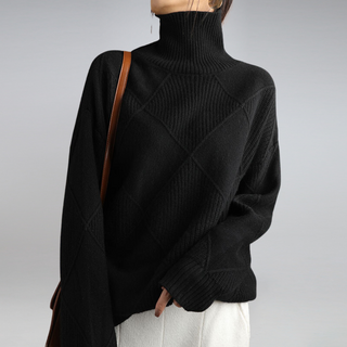 Sienna | Cashmere Turtleneck Sweater