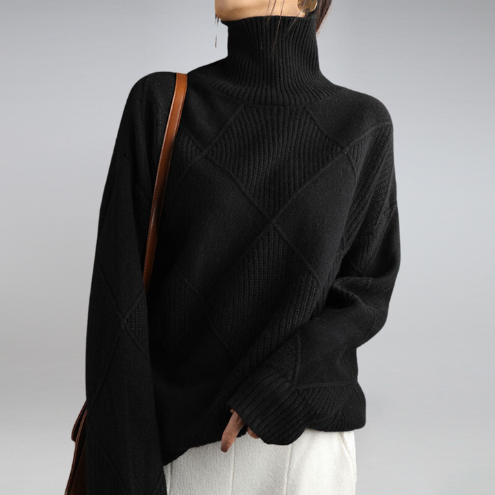 Sienna | Cashmere Turtleneck Sweater