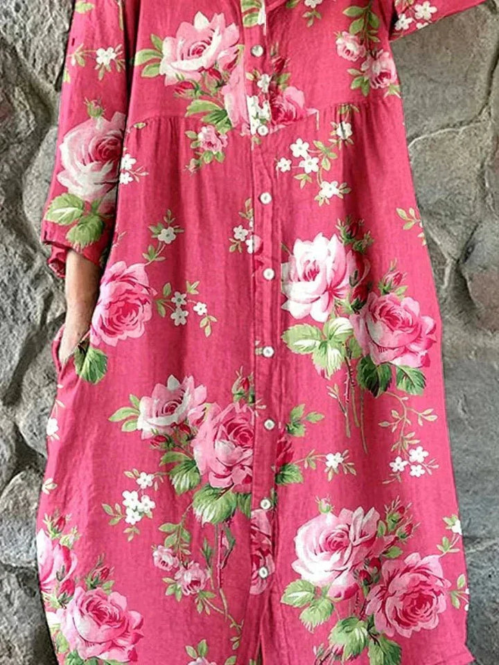 Carmen | Art Floral Dress