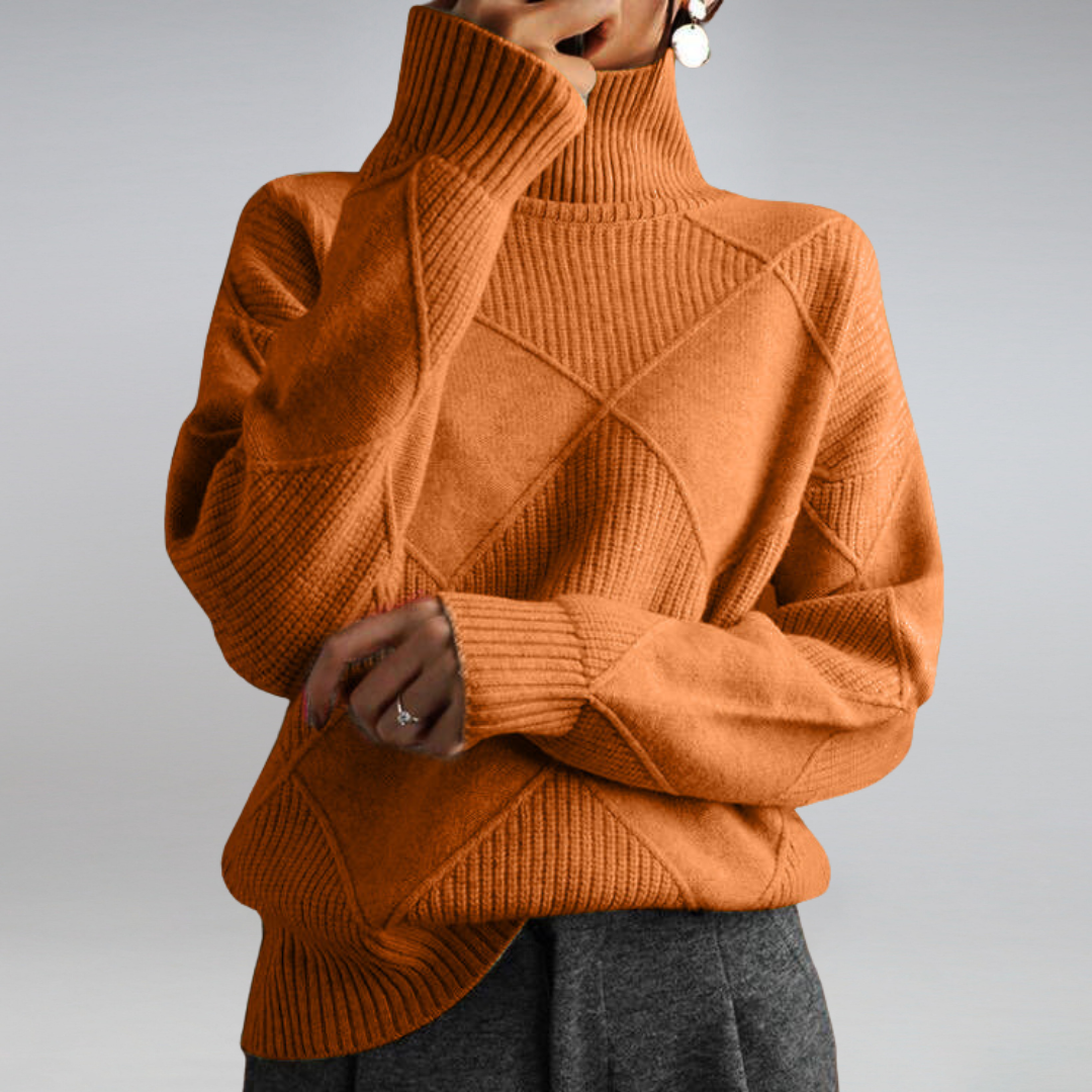 Sienna | Cashmere Turtleneck Sweater