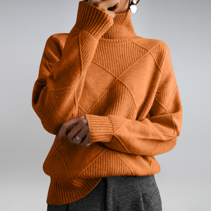 Sienna | Cashmere Turtleneck Sweater