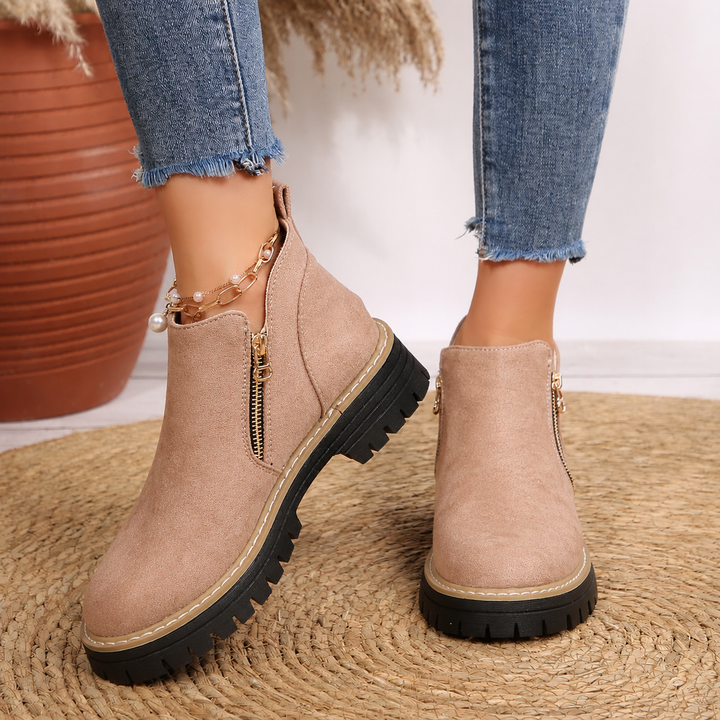 Harriet | Comfort Zip Ankle Boots