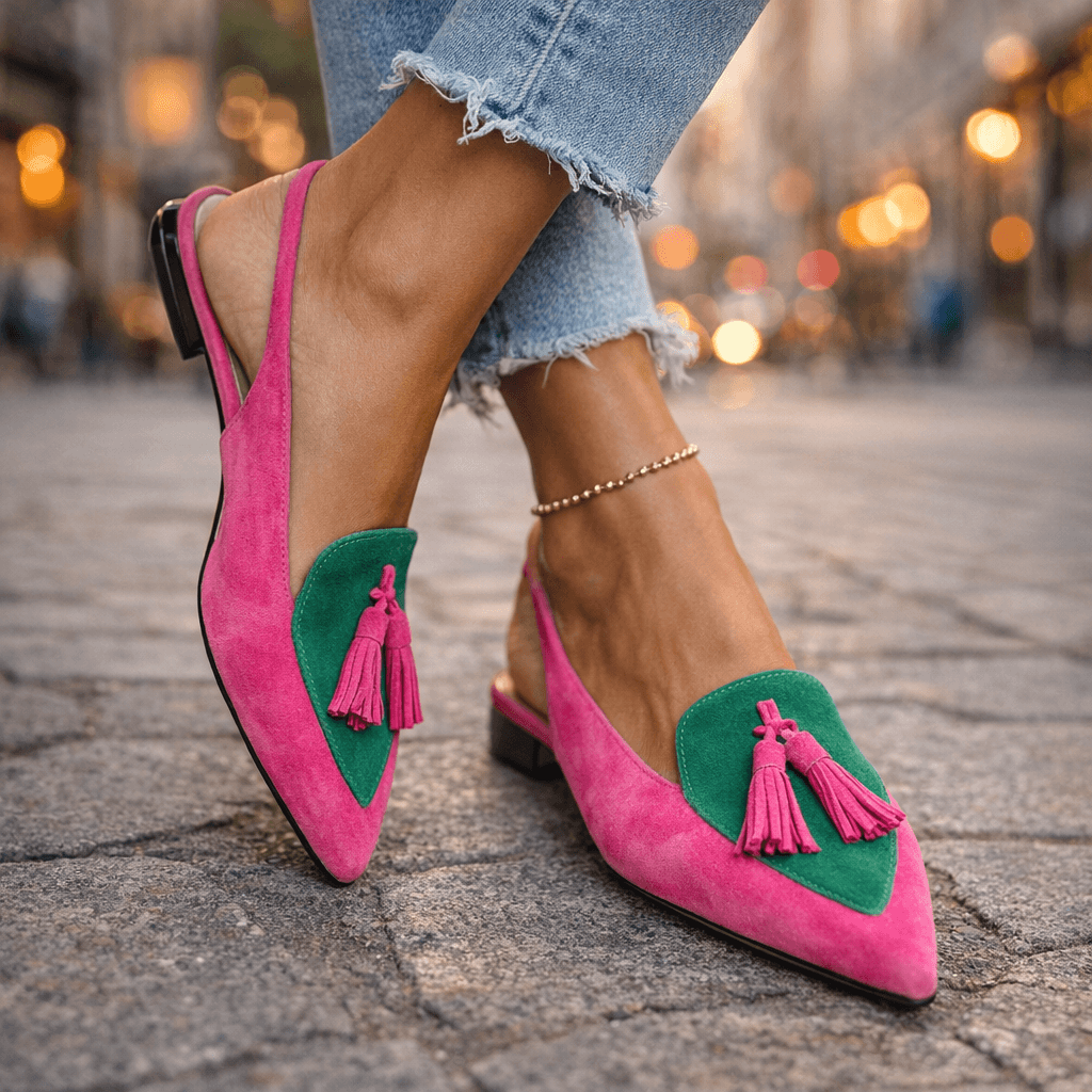 Lara | Strappy Tassel Sandals