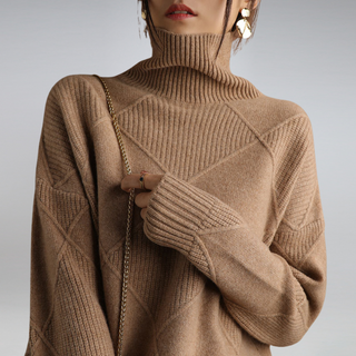 Sienna | Cashmere Turtleneck Sweater