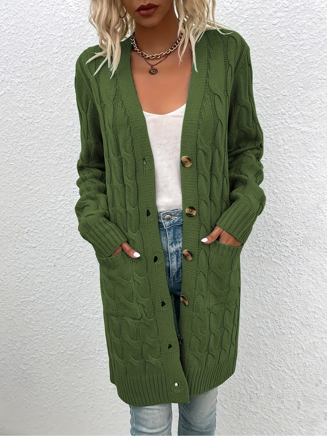 Evelyn | Cozy Longline Cardigan