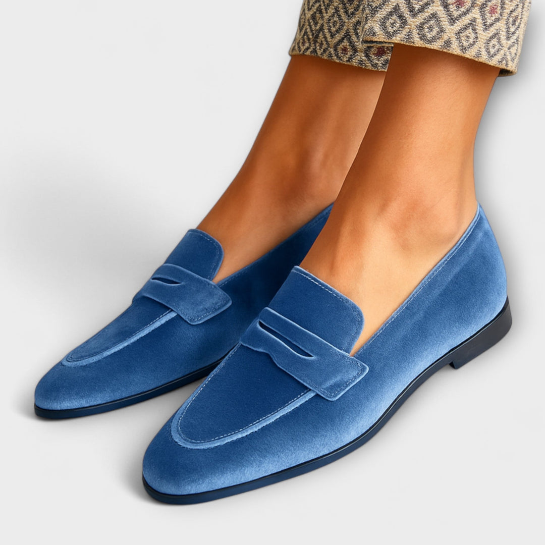 Charley | Soft Velvet Loafers