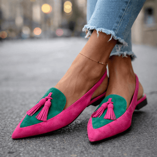 Elisa | Strappy Tassel Sandals
