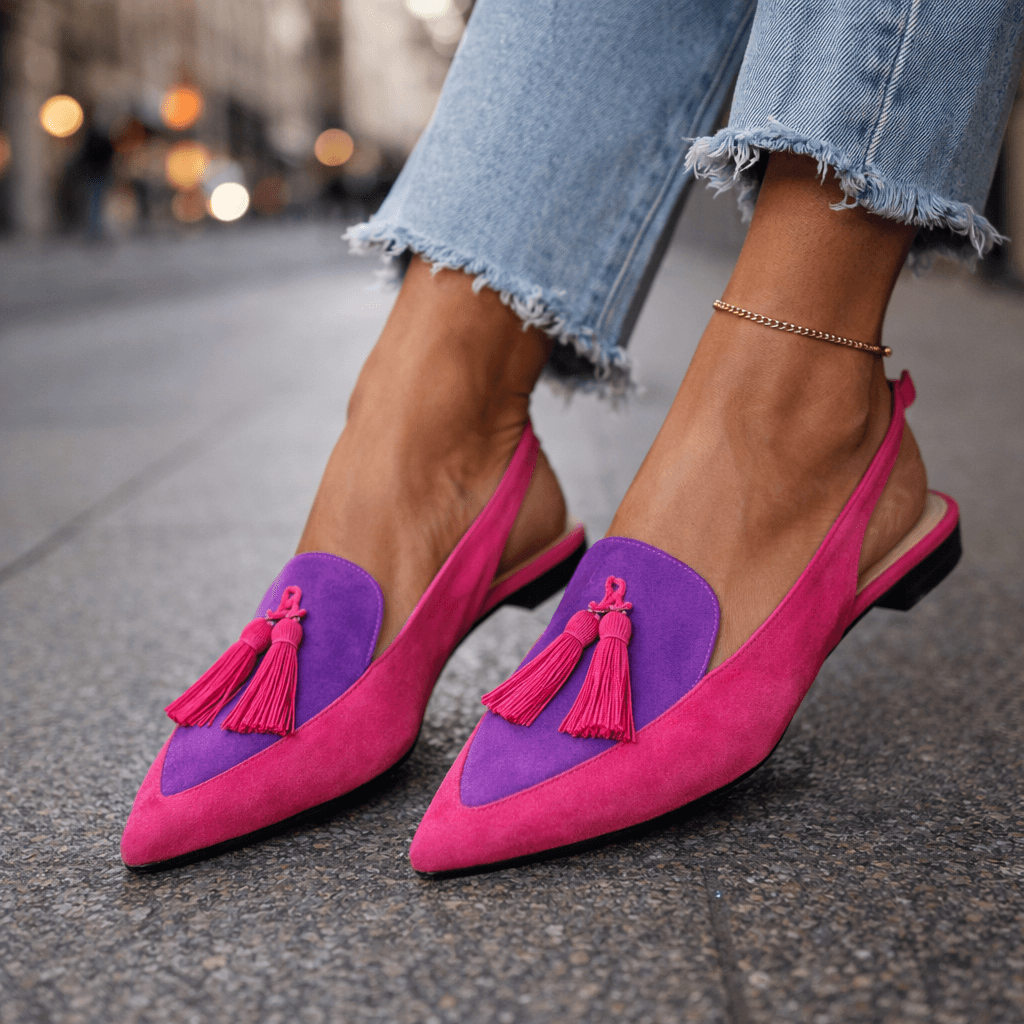 Elisa | Strappy Tassel Sandals