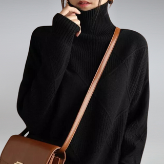 Sienna | Cashmere Turtleneck Sweater