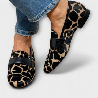 Jamie | Leopard Slipper