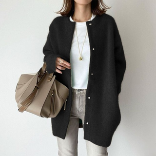 Charlotte | Long Cashmere Cardigan