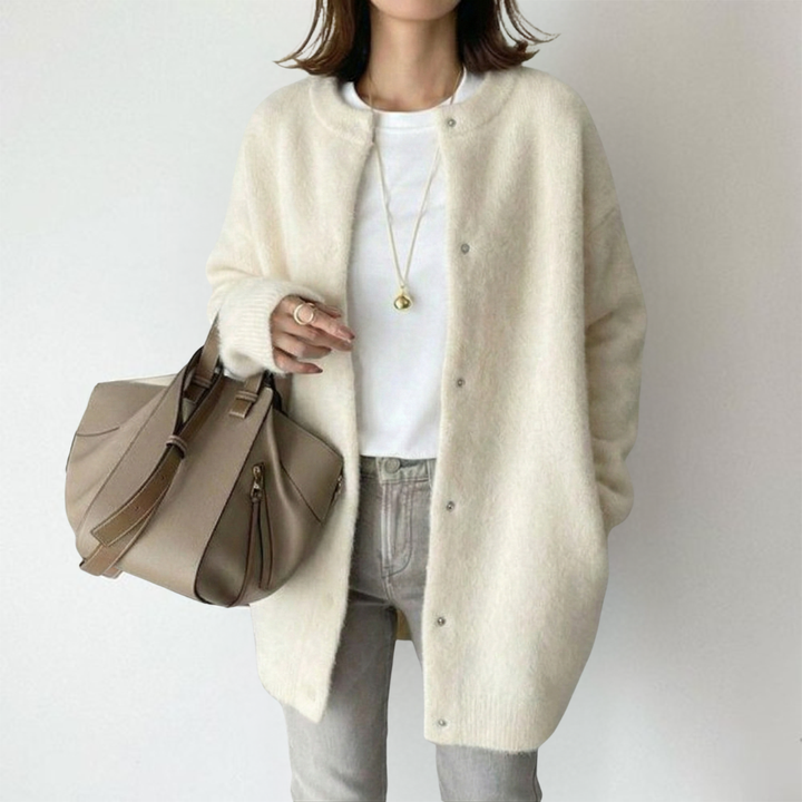 Charlotte | Long Cashmere Cardigan