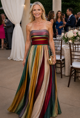 Willow & Mae™ | Effortless Strapless A-Line Dress
