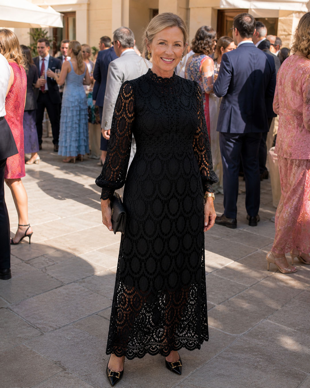 Willow & Mae™ | Lace Midi Dress