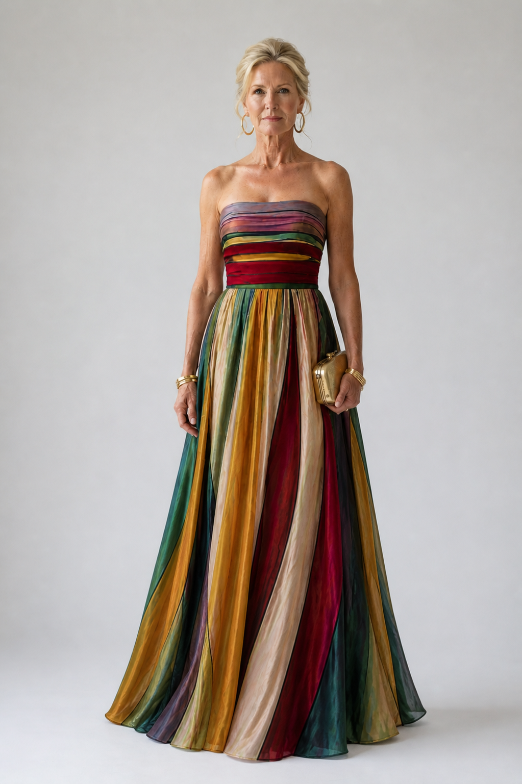 Willow & Mae™ | Effortless Strapless A-Line Dress
