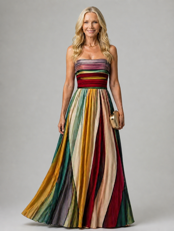Willow & Mae™ | Effortless Strapless A-Line Dress