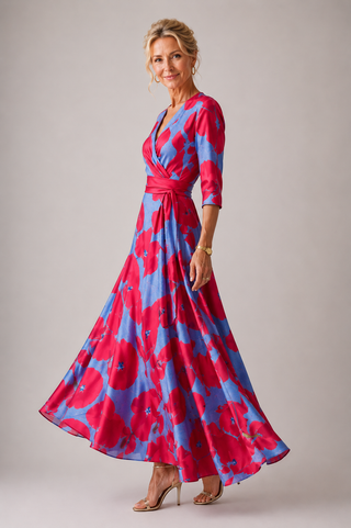 Willow & Mae™ | Comfortable dress for every day with V-neck