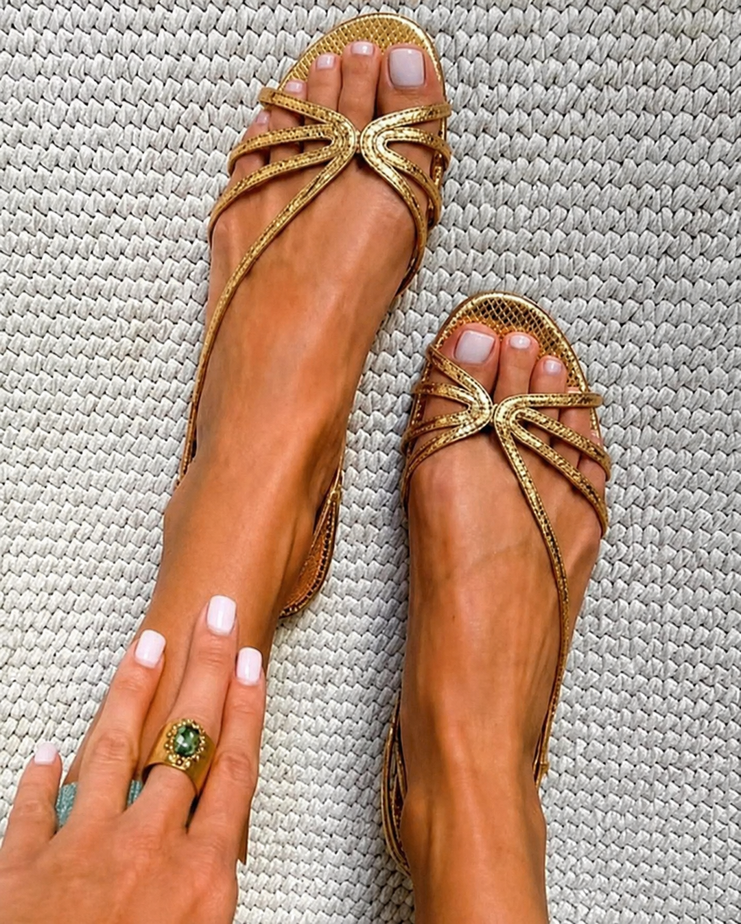 Sienna | Elegant Woven Sandals