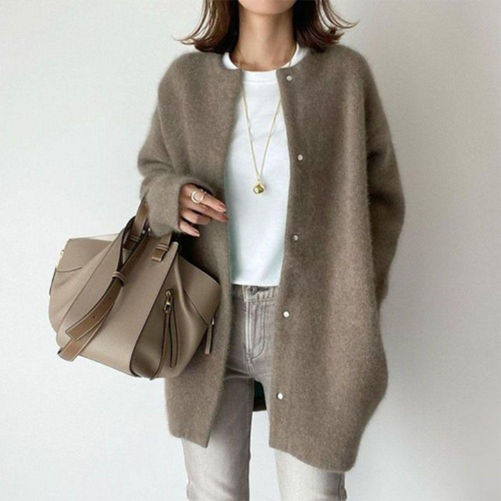 Charlotte | Long Cashmere Cardigan