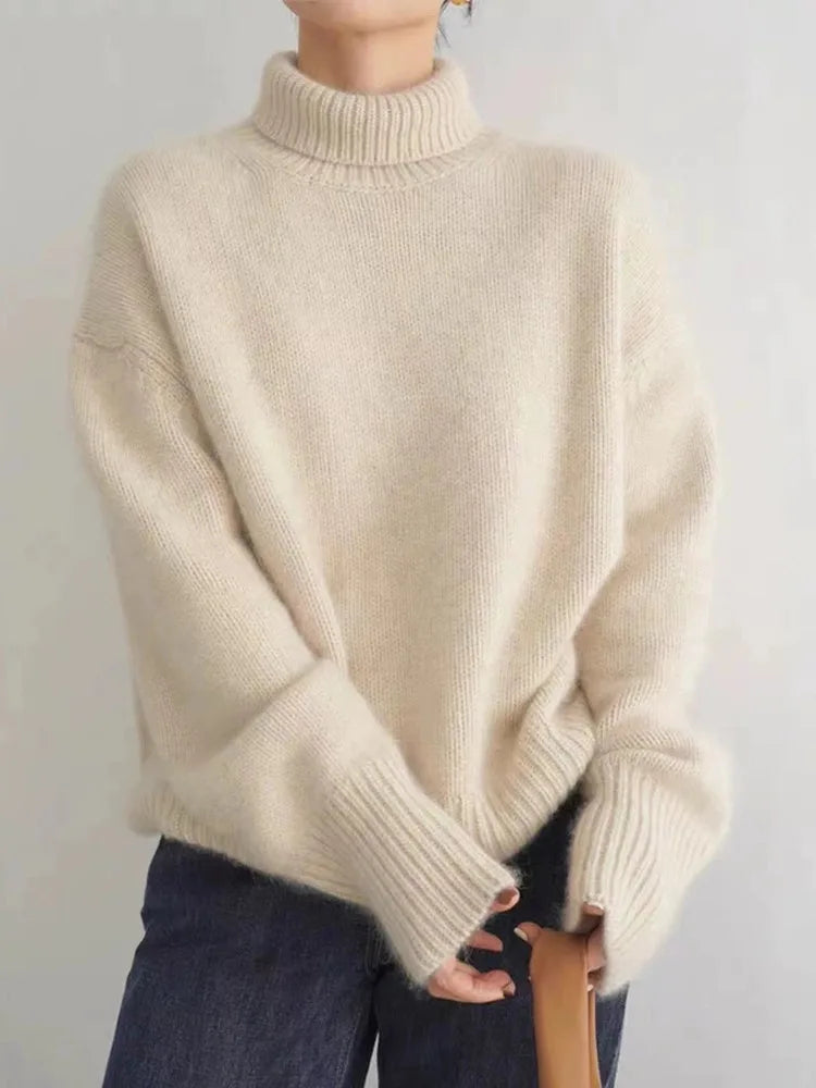 Lilian | Wool Turtleneck Sweater