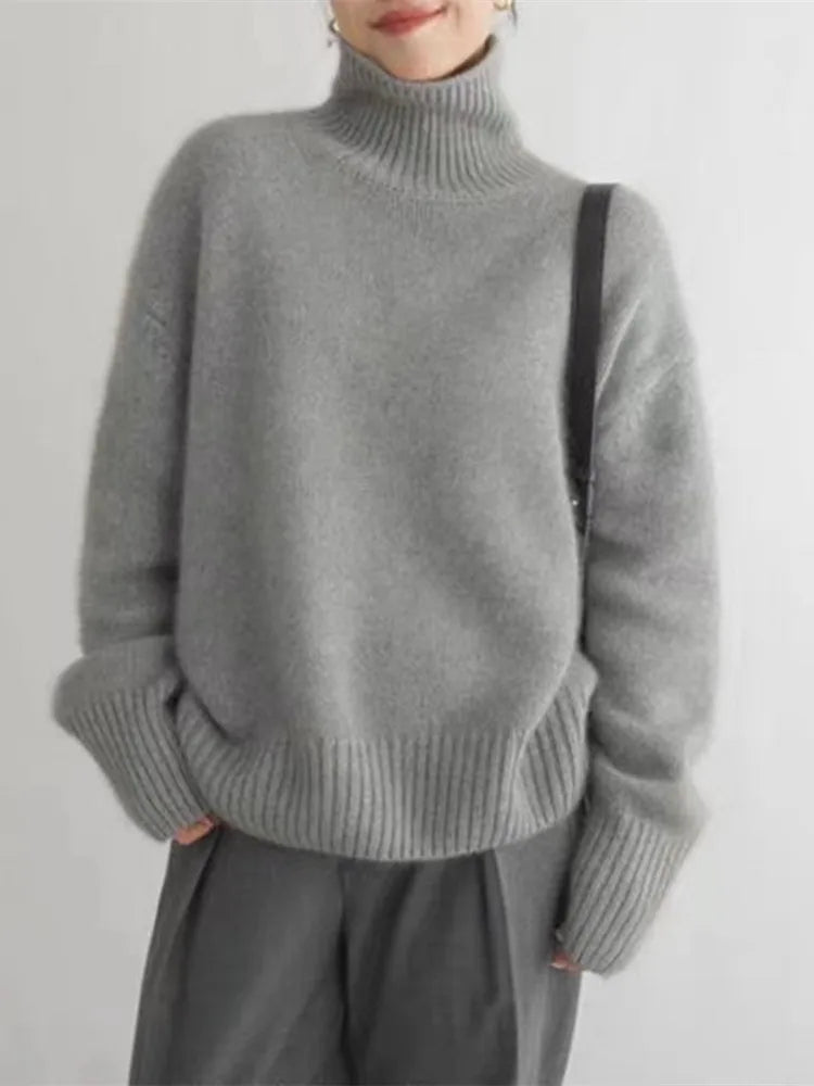Lilian | Wool Turtleneck Sweater