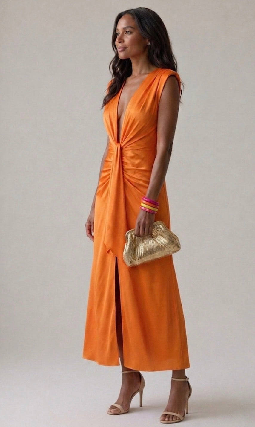 Willow & Mae™ | Elegant Pleated Dress