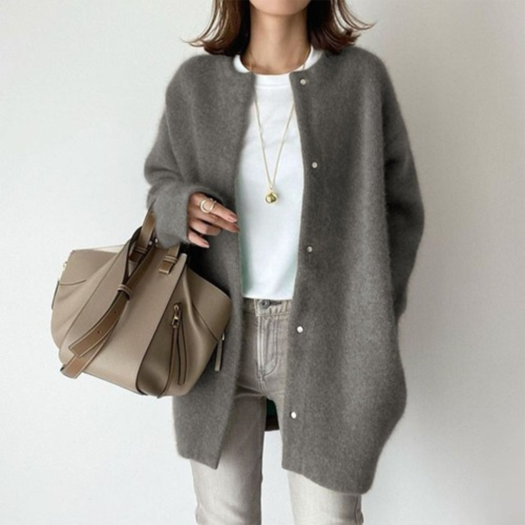 Charlotte | Long Cashmere Cardigan