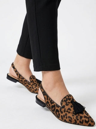 Monroe | Leopard Tassel Loafers
