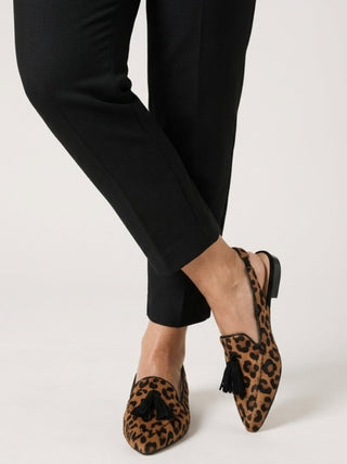 Monroe | Leopard Tassel Loafers