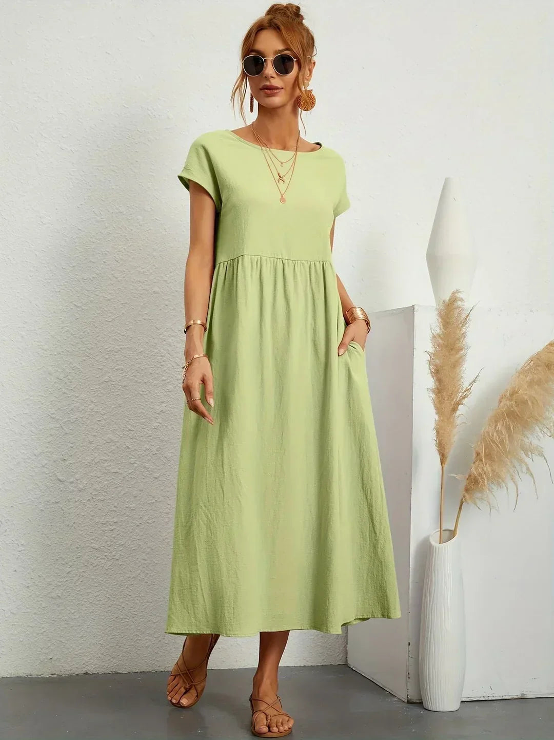 Grace | Breezy Midi Dress