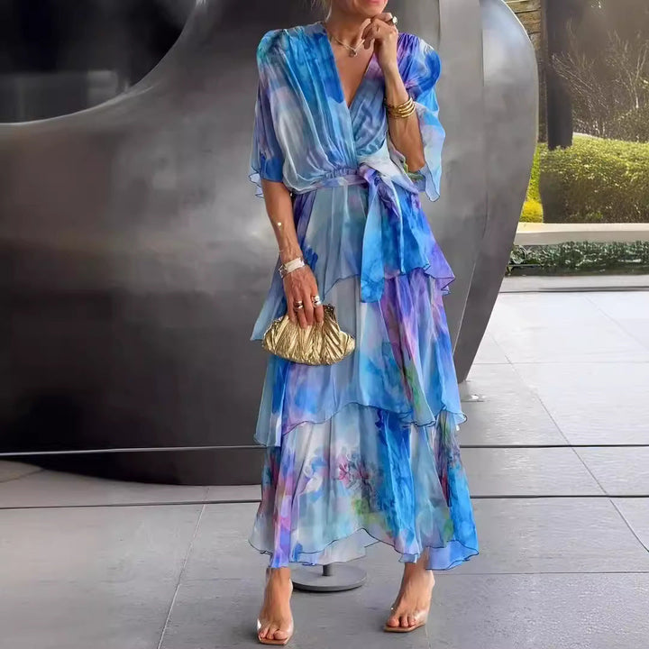 Willow & Mae™ |Layered Floral Sun Dress