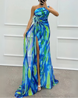 Willow & Mae™ | Vibrant Draped Dress