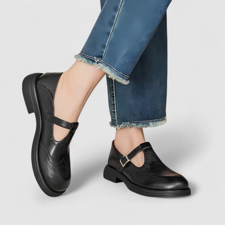 Eleanor | Classic Mary Jane Flats