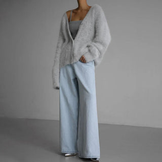 Amelia | Comfortable Fur Cardigan