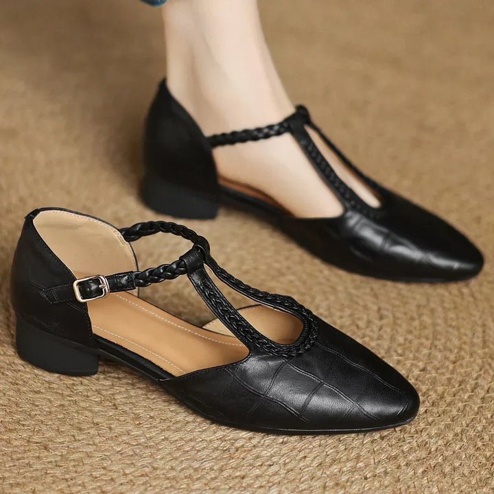 Amelia | Elegant Mary Jane Flats