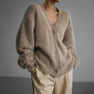 Amelia | Comfortable Fur Cardigan